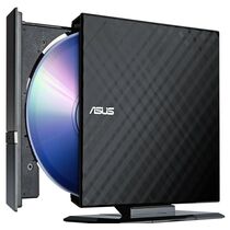 Внешний оптический дисковод Asus Super Multi SDRW-08D2S-U LITE/ BLK/ G/ AS Black Slim (90-DQ0435-UA221KZ)